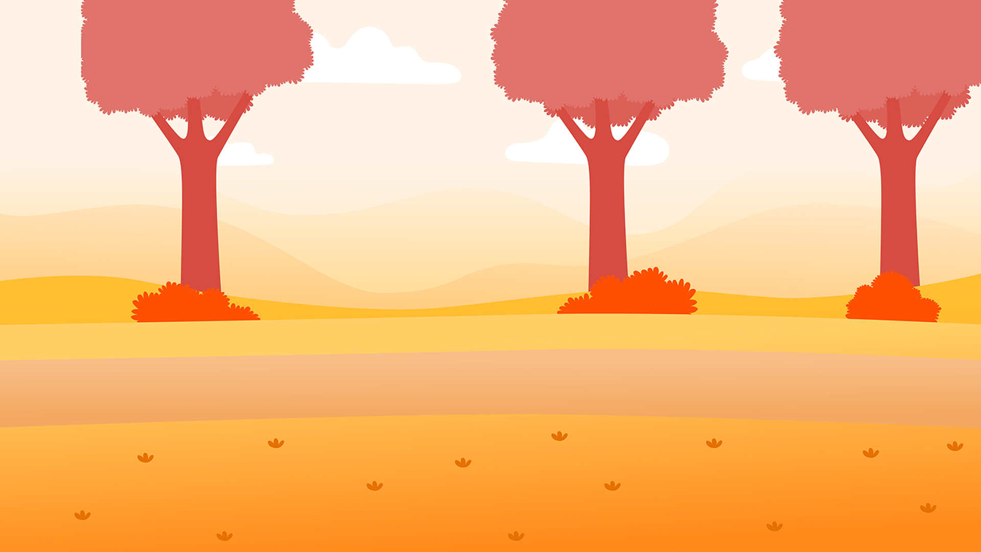 Background with trees